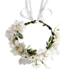Fashionable Bohemian garland, pearl rhinestone, rattan hairband, bride's wedding headwear, fresh and beautiful accessories Item Picture